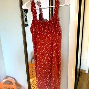 Floral Print Mini Dress